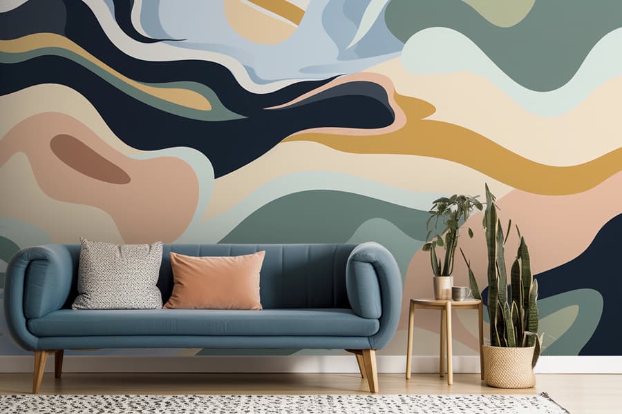 Papel pintado en Pontevedra