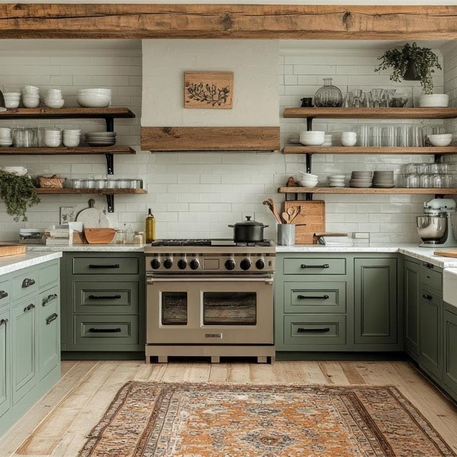 Los colores más favorecedores para la cocina