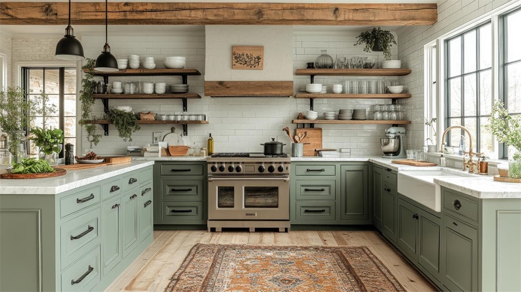 Los colores más favorecedores para la cocina